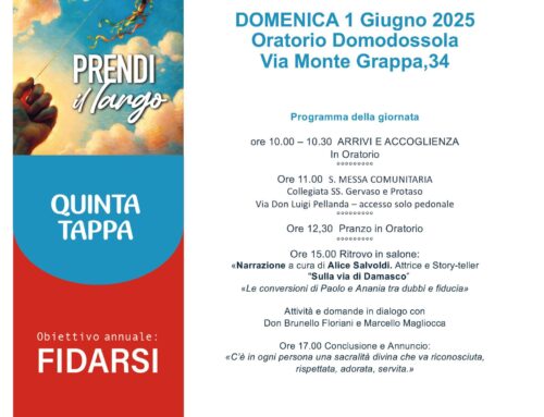 CONFIDENZA: dal Dubbio alla Fiducia – AZIONE CATTOLICA NOVARA (Oratorio Domodossola – domenica 1 giugno 2025)