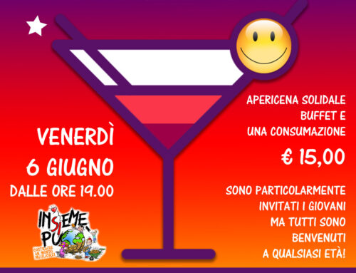 APERIGIOVANI – Apericena Solidale (Area Feste di Graglia Piana – venerdì 6 giugno, dalle ore 19.00)