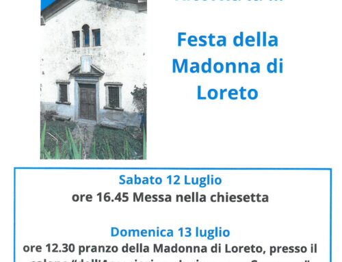 COMNAGO (Oratorio della Madonna di Loreto) – Festa della Madonna di Loreto (12-13 luglio)