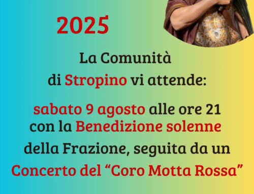 FESTA DI SAN FERMO (Stropino – sabato 9 e domenica 10 agosto)