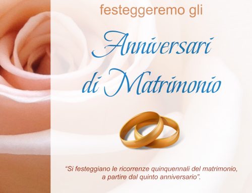 ANNIVERSARI DI MATRIMONIO (Nebbiuno, S. Giorgio – domenica 13 settembre, ore 11.15)