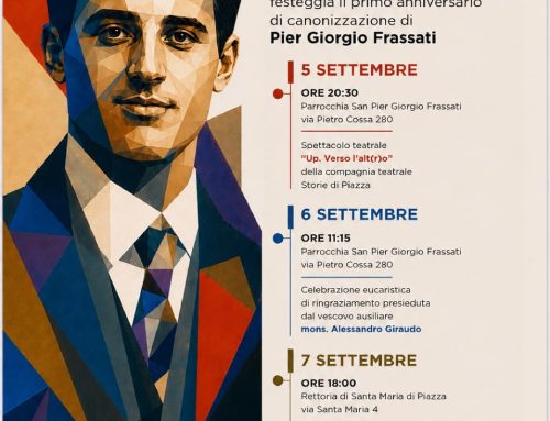 PIER GIORGIO FRASSATI – SANTO TRA I SANTI: Festeggiamenti per il Primo Anniversario della Canonizzazione di Pier Giorgio Frassati (Torino, 5-6-7 settembre)